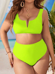 Bikini Dubai Bikini Plus SIze 03 CELINAH Verde XL 