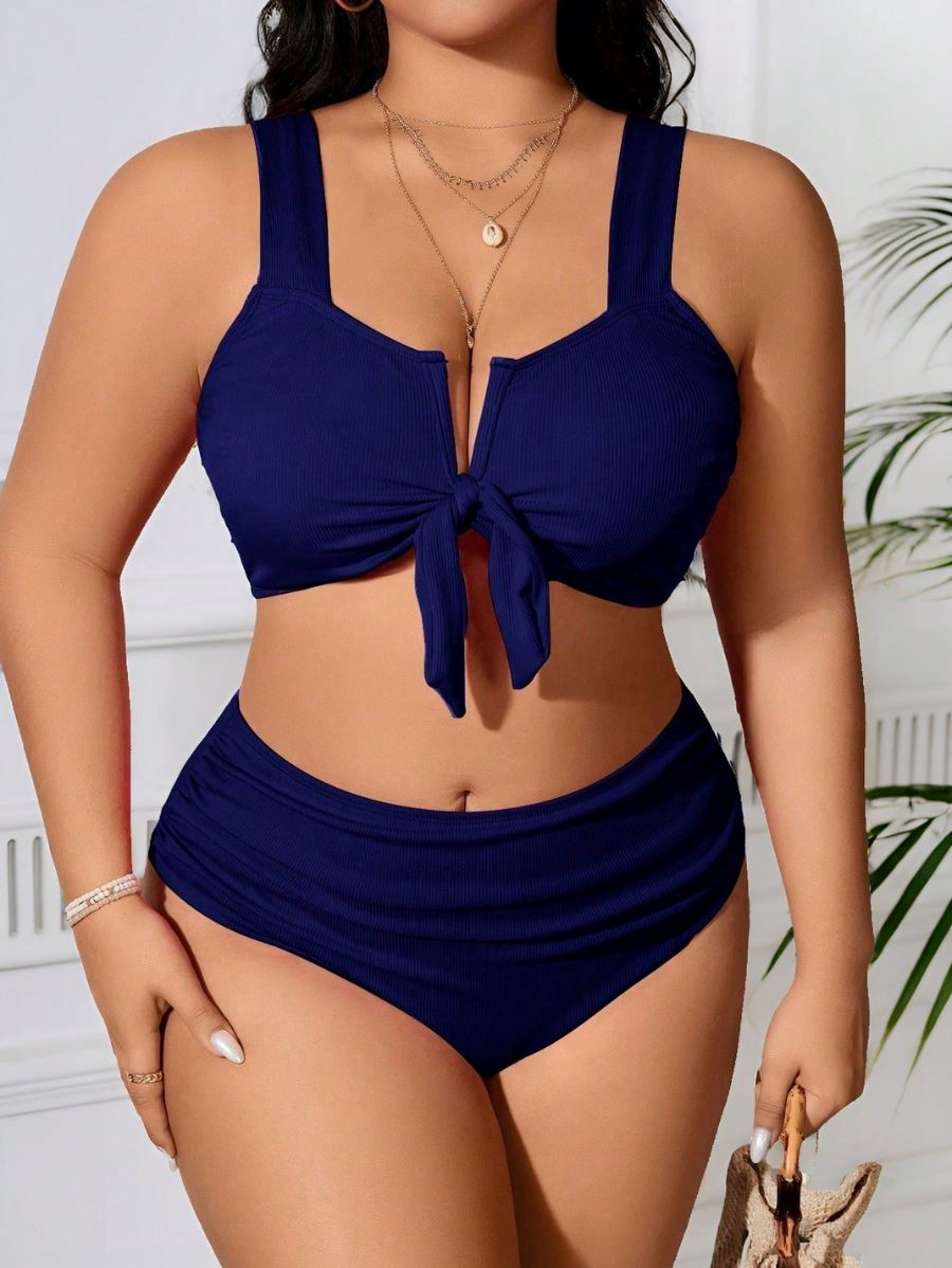 Bikini Kiama Bikini Plus SIze 18 CELINAH Azul XL 