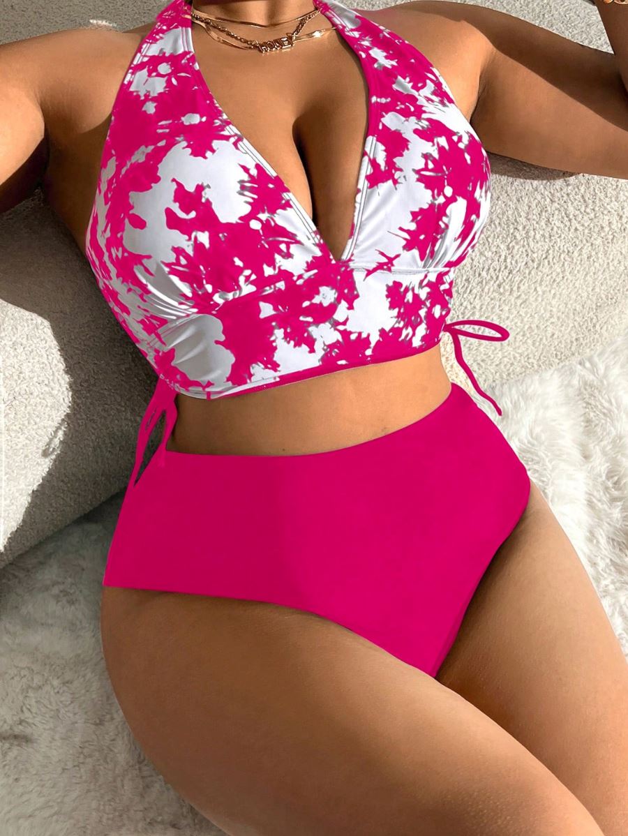 Bikini San Francisco Bikini Plus SIze 07 CELINAH Rosa XL 