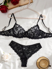 Conjunto de Lencería Nancy Conjunto de Lencería 17 CELINAH NEGRO S 