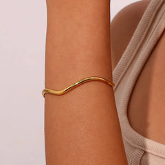 Pulsera con Forma de Ola Impermeable Pulsera 13 CELINAH 