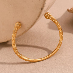 Conjunto de Joyería Wukong Dorado 18K Conjunto de Joyas 02 CELINAH 